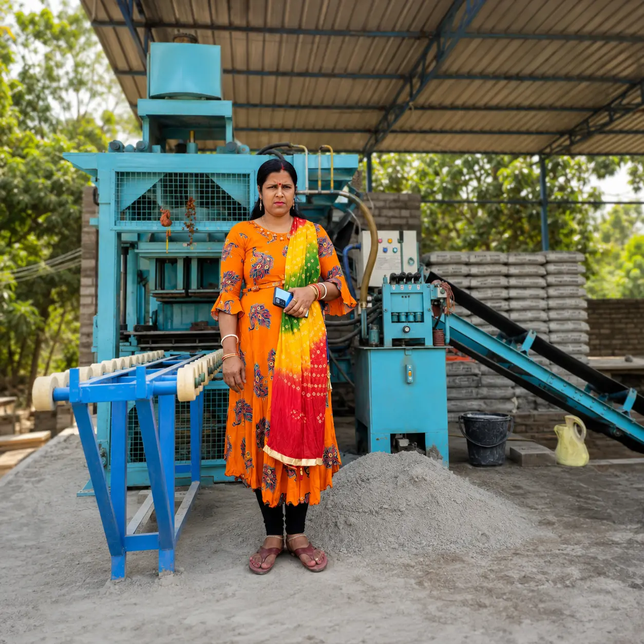 ECAC Brick Pressing Machinery