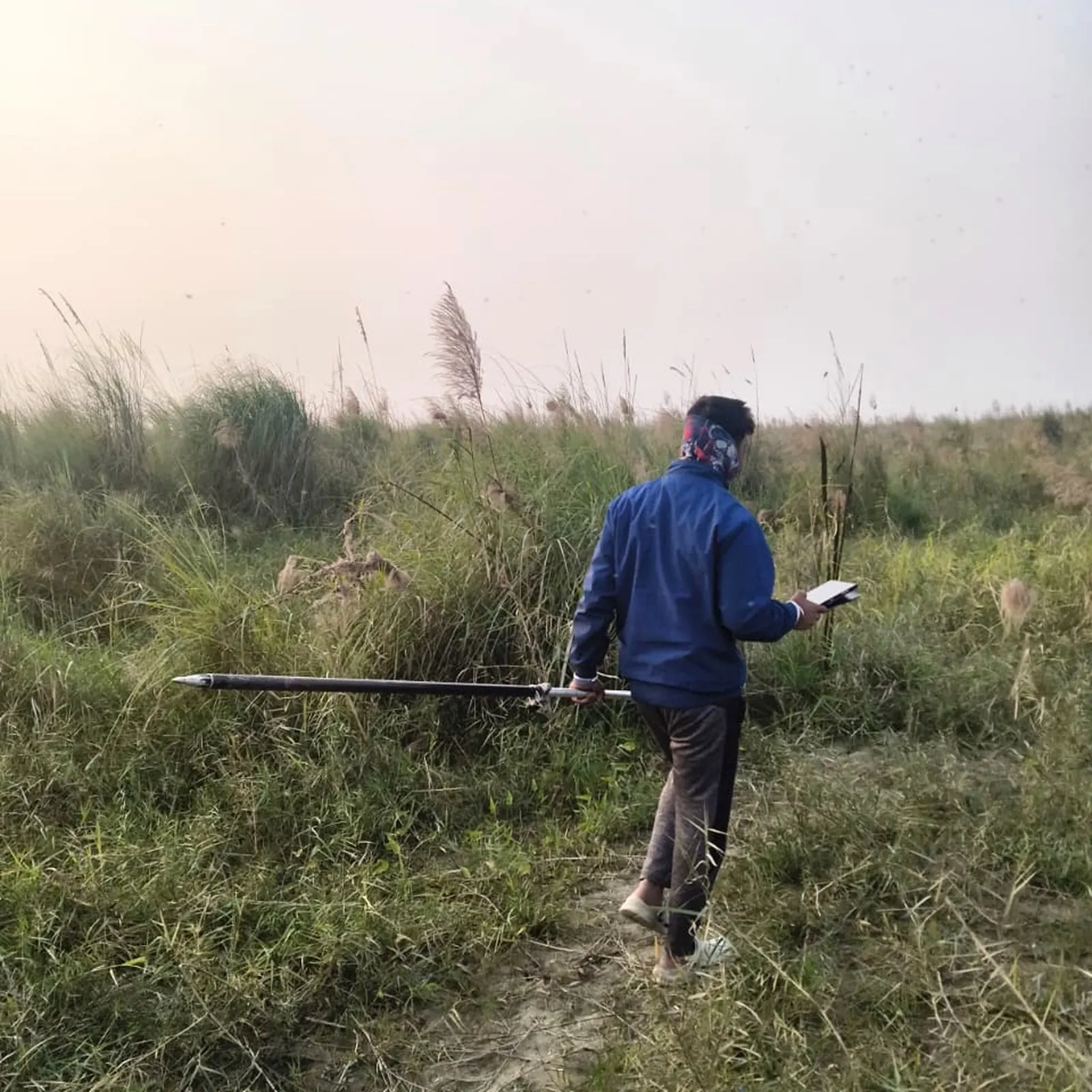 Ganga River hydrographic survey